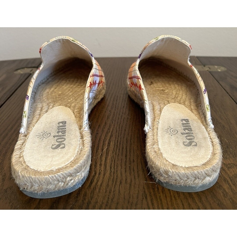 Java Artisanal Espadrilles Mulles Solana Women's Size‎ 9 - Picture 6 of 6